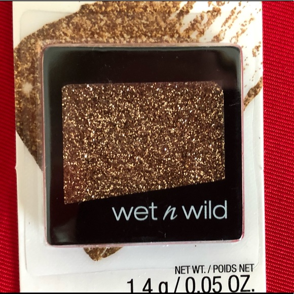 WETnWILD Coloricon Glitter Eye Shadow Brass Gold Spiked Silver Burgundy Lot of 3 - Picture 4 of 11